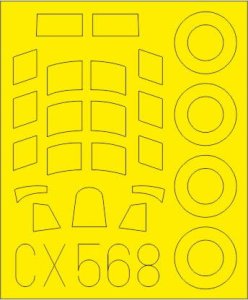 EDUARD CX568 - 1:72 Hurricane Mk.IIc