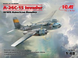 ICM 48283 - 1:48 A-26С-15 Invader WWII American Bomber