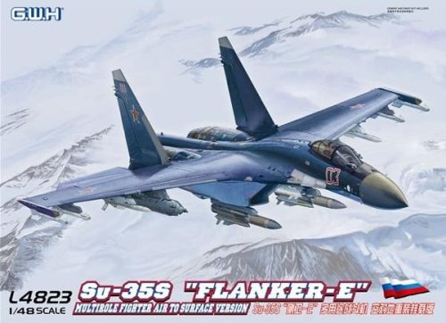 Przejdź do produktu GREAT WALL HOBBY 4823 - 1:48  Su-35S Flanker-E Multirole Fighter Air to Surface Version