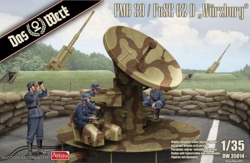 Przejdź do produktu DAS WERK DW35014 - 1:35 FMG 39 / FuSE 62 D Würzburg