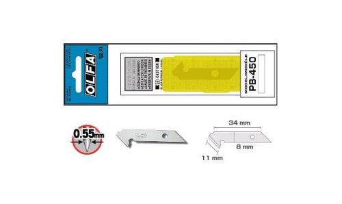 Przejdź do produktu OLFA PB-450 - Ostrze do noży P-450 i PC-S
