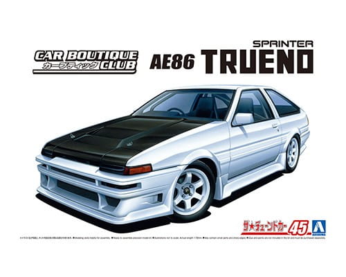 Przejdź do produktu AOSHIMA 05863 - 1:24 Car Boutique Club Ae86 Trueno