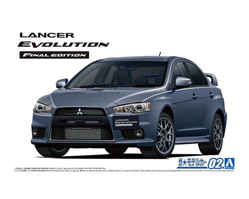 Przejdź do produktu AOSHIMA 05795 - 1:24 Mitsubishi Cz4A Lancer Evo X
