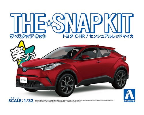 Przejdź do produktu AOSHIMA 05637 - 1:32 Toyota C-HR - Red Snapkit