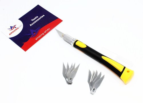 Przejdź do produktu AMAZING ART 19755 - Skalpel modelarski + 10 ostrzy