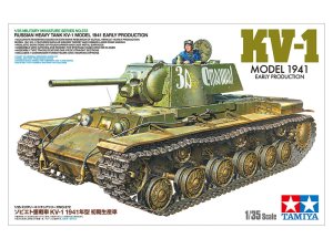 TAMIYA 35372 - 1:35 Russian Heavy Tank KV-1 Model 1941 Early Production