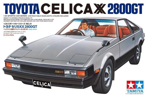 Przejdź do produktu TAMIYA 24021 - 1:24 Toyota Celica XX 2800 GT