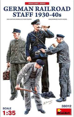 Przejdź do produktu MINIART 38012 - 1:35 German Railroad Staff 1930-40s