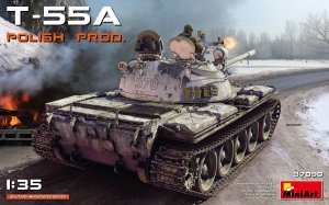 MINIART 37090 - 1:35 T-55A Polish Production