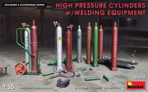 MINIART 35618 - 1:35 High Pressure Cylinders w/welding equipment