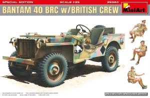MINIART 35324 - 1:35 Bantam 40 BRC w /British crew Special Edition