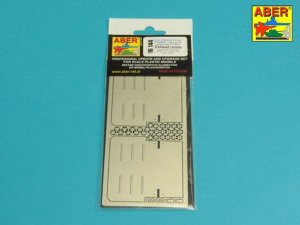 ABER 16144 - 1:16 Tiger I, E Tunisia 501 Abt - Exhaust Covers