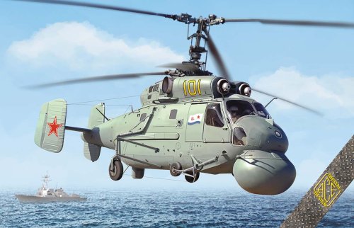 Przejdź do produktu ACE 72309 - 1:72 Ka-25Ts Hormone-B cruise missile targeting platform
