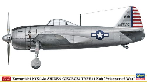 Przejdź do produktu HASEGAWA SP447 52247 - 1:48 Kawanishi N1K1-Ja Shiden Type11-Koh Prisoner of War
