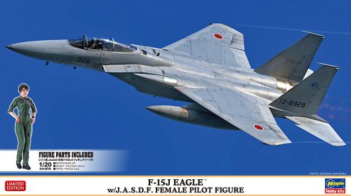 Przejdź do produktu HASEGAWA 02325 - 1:72 F-15J Eagle w/J.A.S.D.F. Female Pilot Figure
