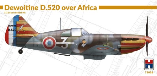 Przejdź do produktu HOBBY 2000 72026 - 1:72 Dewoitine D.520 over Africa