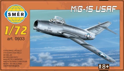 Przejdź do produktu SMER 0933 - 1:72 MiG-15 USAF