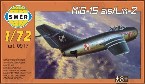 Przejdź do produktu SMER 0917 - 1:72 MiG-15 bis / Lim-2
