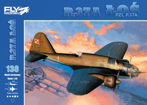 Przejdź do produktu GOMIX FLY MODEL 138 - 1:33 PZL P-37A Łoś