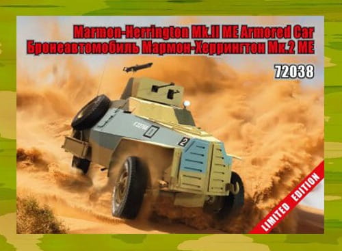 Przejdź do produktu ZEBRANO 72038 - 1:72 Marmon-Herrington Mk.II ME Armored Car