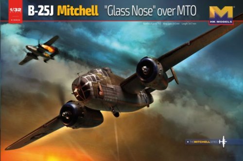 Przejdź do produktu HK MODELS 01E24 - 1:32 B-25J Mitchell "Glass Nose" over MTO