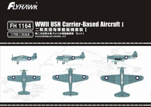 FLYHAWK 1164 - 1:700 WWII USN Carrier-based Aircraft I