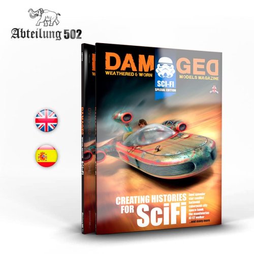 Przejdź do produktu ABTEILUNG 502 ABT732 - Damaged Sci-Fi Special Edition - Weathered & Worn Models Magazine