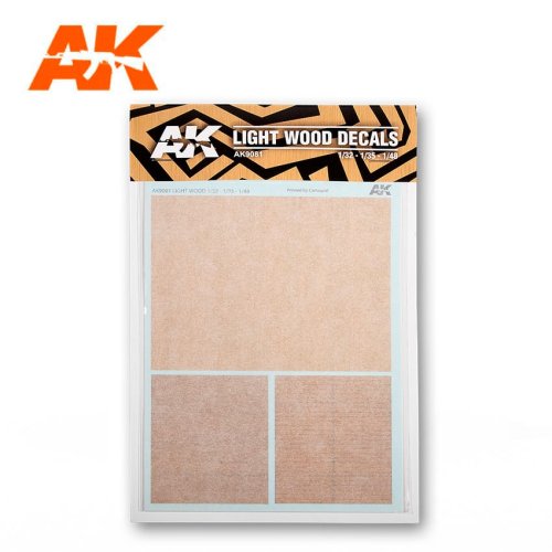 Przejdź do produktu AK INTERACTIVE 9081 - Kalkomanie Light Wood