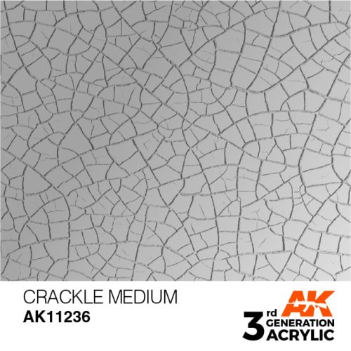 Przejdź do produktu AK Interactive 11236 - Crackle Medium 17ml