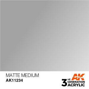 AK Interactive 11234 - Matte Medium 17ml
