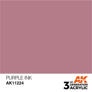 AK Interactive 11224 - Farba akrylowa Purple INK 17ml