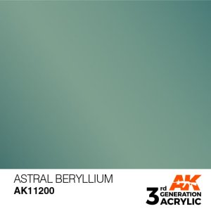 AK Interactive 11200 - Farba akrylowa Astral Beryllium 17ml