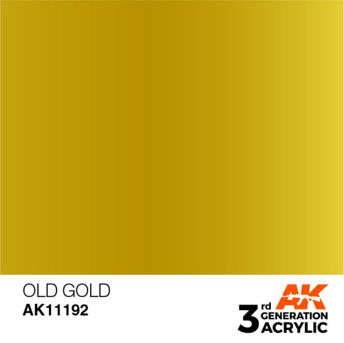 Przejdź do produktu AK Interactive 11192 - Farba akrylowa Old Gold 17ml