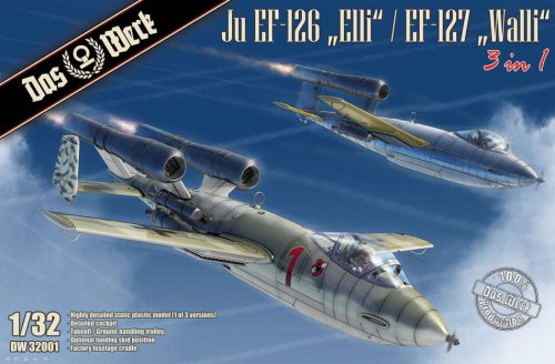Przejdź do produktu DAS WERK DW32001 - 1:32 Junkers Ju EF-126 Elli / EF-127 Walli