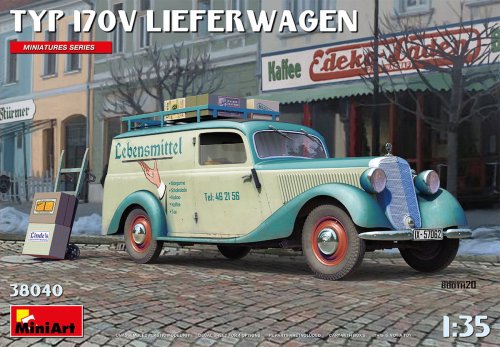 Przejdź do produktu MINIART 38040 - 1:35 Typ 170V Lieferwagen
