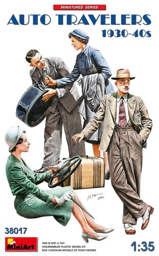Przejdź do produktu MINIART 38017 - 1:35 Auto Travelers 1930-40s