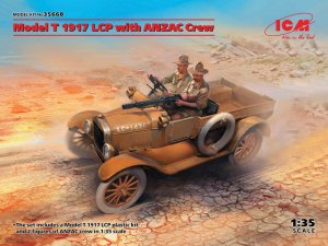 ICM 35668 - 1:35 Model T 1917 LCP with ANZAC Crew