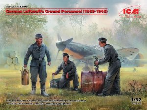 ICM 32109 - 1:32 German Luftwaffe Ground Personnel (1939-1945)