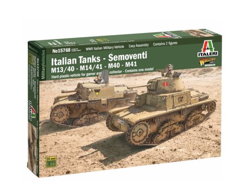 Przejdź do produktu ITALERI 15768 - 1:56 Semoventi M13/40 - M14/41 - M40 - M41