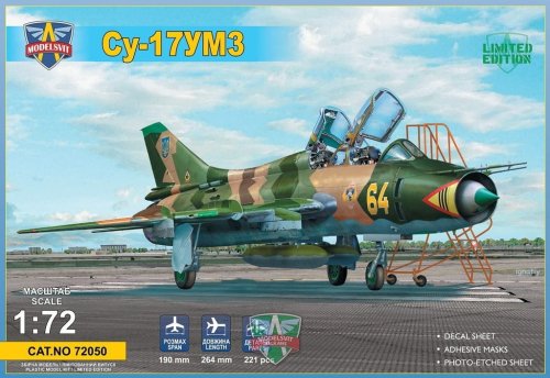 Przejdź do produktu MODELSVIT 72050 - 1:72 Su-17UM3 advanced two-seat trainer