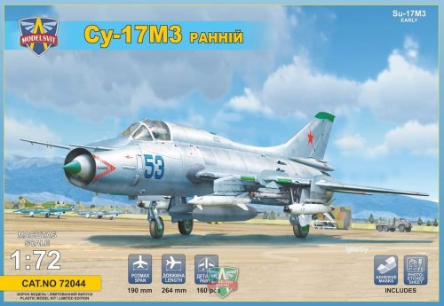 Przejdź do produktu MODELSVIT 72044 - 1:72 Sukhoi Su-17M3 Early version