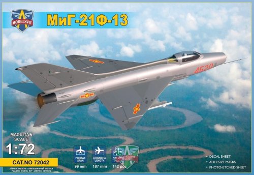 Przejdź do produktu MODELSVIT 72042 - 1:72 MiG-21 F-13
