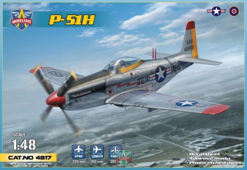 Przejdź do produktu MODELSVIT 4817 - 1:48 P-51H Mustang
