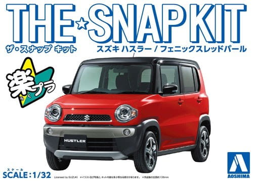 Przejdź do produktu AOSHIMA 05414 - 1:32 Suzuki Hustler - Red Snapkit