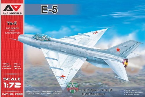Przejdź do produktu A&A MODELS 7222 - 1:72 Ye-5 Pre-Series Light Interceptor