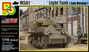 CLASSY HOBBY 16006 - 1:16 M5A1 Stuart Light Tank (Late Production)