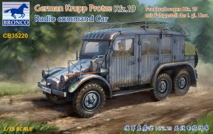 BRONCO CB 35220 - 1:35 German Krupp Protze Kfz.19 Radio Command Car