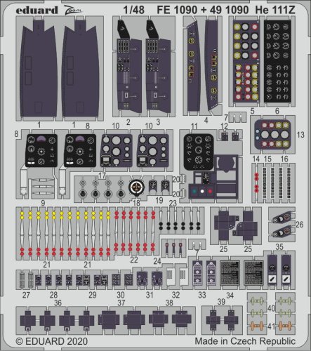 Przejdź do produktu EDUARD FE1090 - 1:48 He 111Z