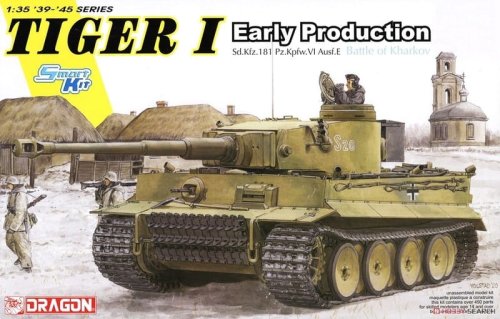 Przejdź do produktu DRAGON 6950 - 1:35 Tiger I Early Production Battle of Kharkov