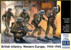 MASTER BOX 3585 - 1:35 British Infantry. Western Europe 1944-1945